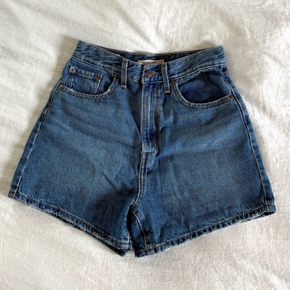 Levi’s Denim High Loose Shorts